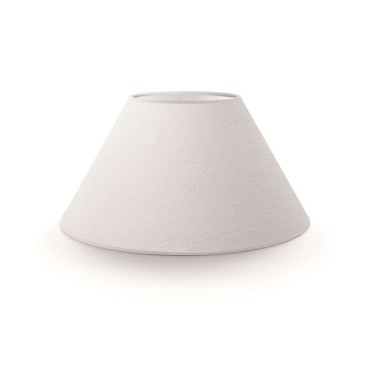 Paralume in stoffa per lampada o lampadario colore sabbia, portalampada E14