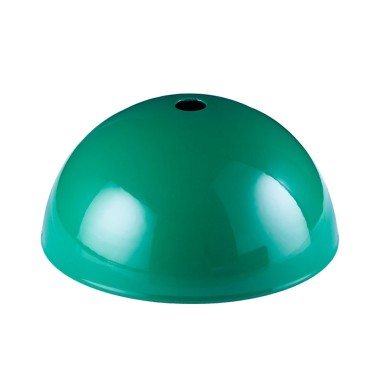 Rosone coprifili per lampadario a coppa in metallo verde